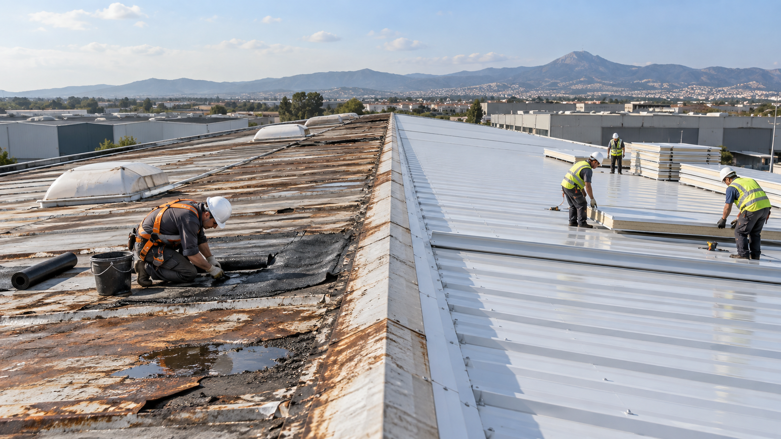 cuándo es mejor reparar una cubierta frente a realizar una instalación nueva